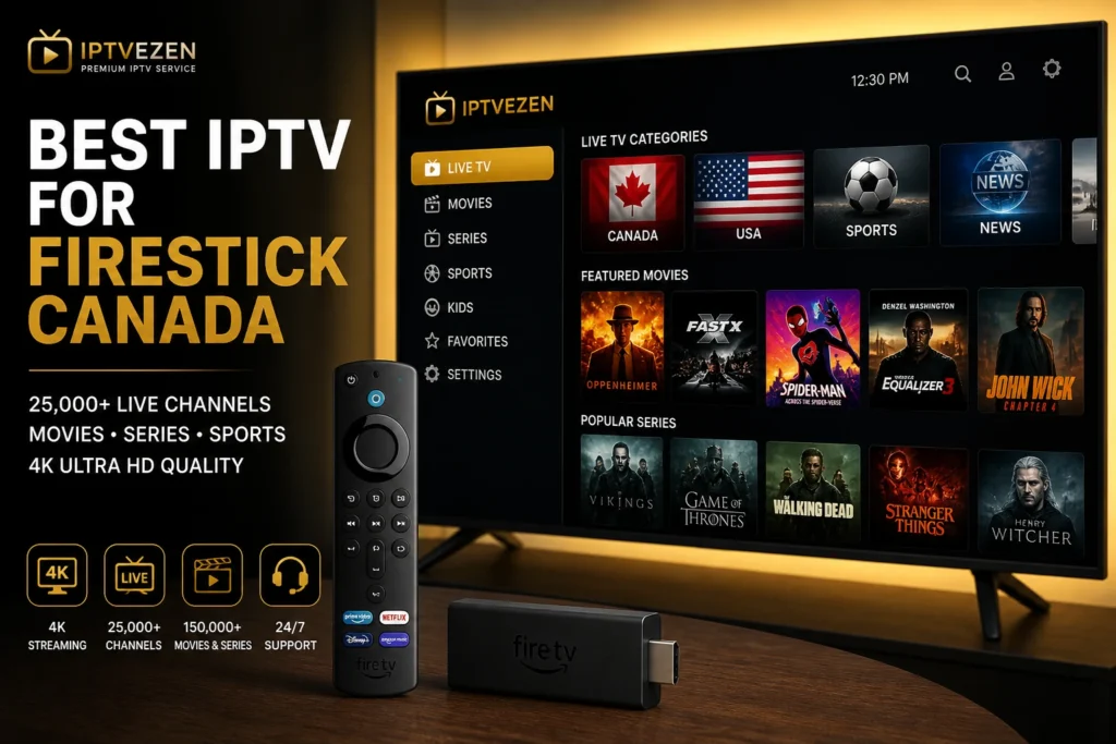 Best IPTV for Firestick Canada