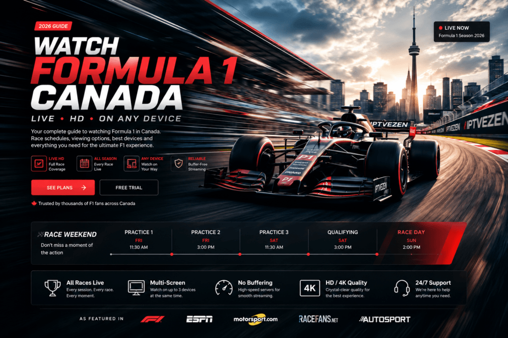 Watch Formula 1 Canada
