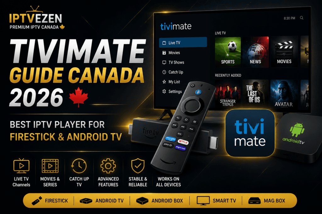TiviMate Guide Canada 2026