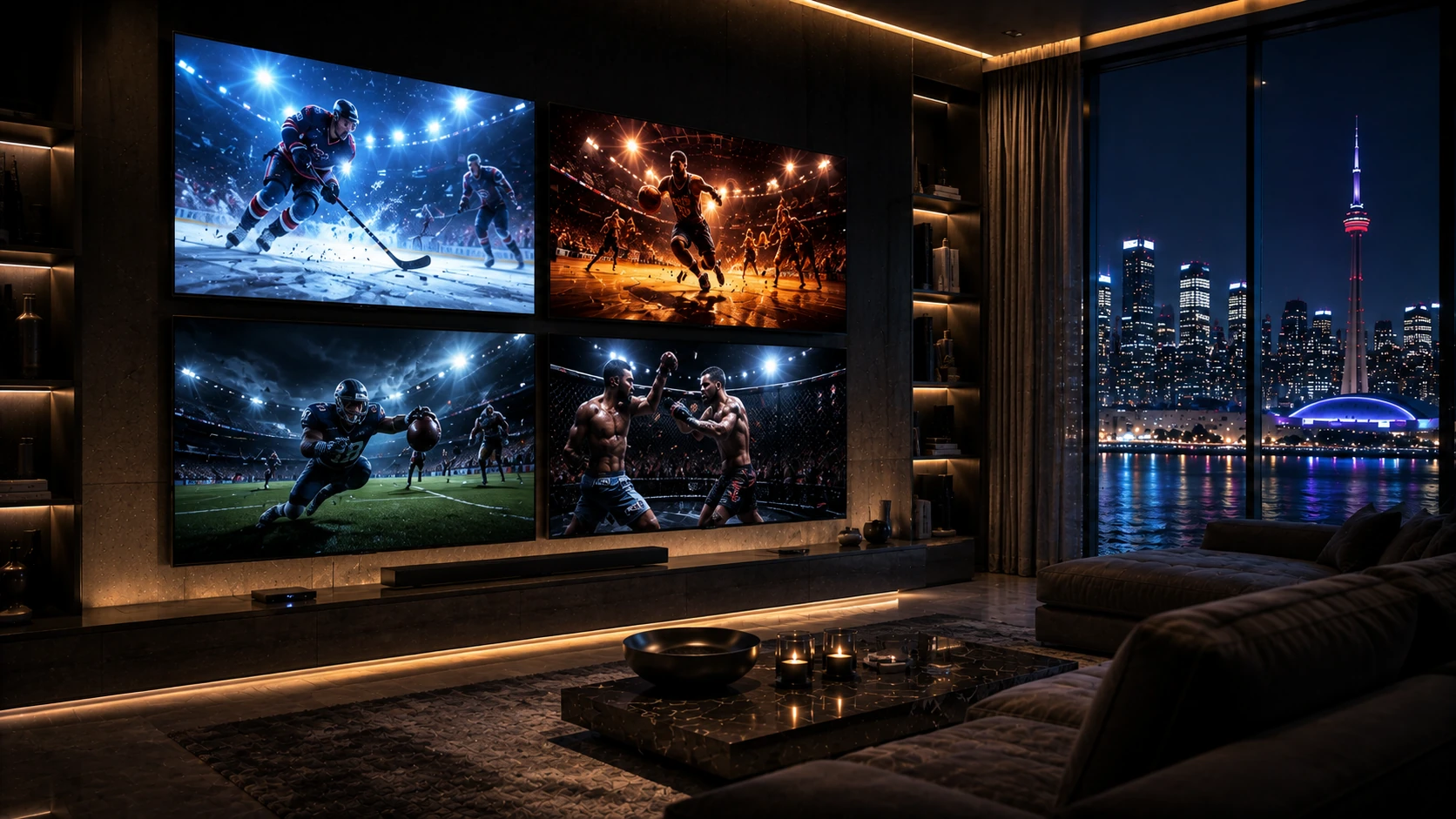 Live sports in IPTV Smarters Pro Guide Canada