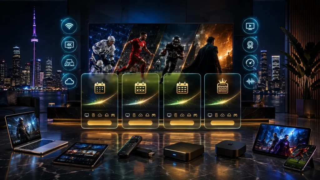 IPTV Packages Canada 2026 – Compare Streaming Options
